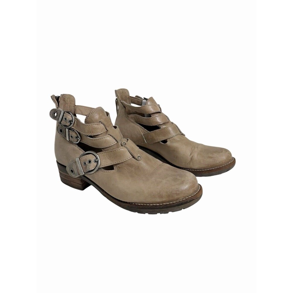 Dromedaris Dromedaris Kelsy Short Summer Pearl Leather Boot 40